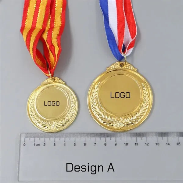 Lot Winner Metal Medals with Neck Ribbons Trophy Award