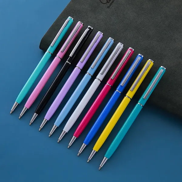 Business Metal Twist Action Gel Ink Ballpoint Pen