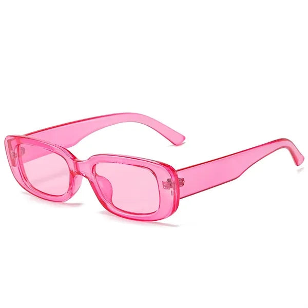 Retro Narrow Square Sunglasses