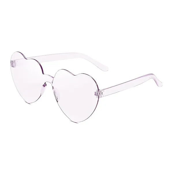 Candy Color Heart Shaped Eyeglasses