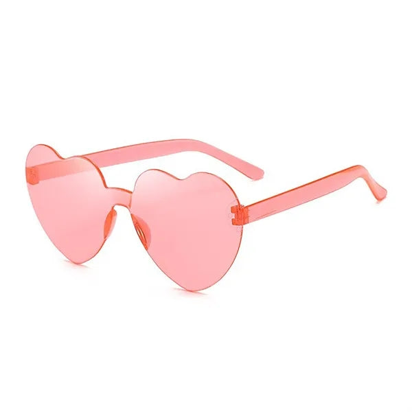 Candy Color Heart Shaped Eyeglasses