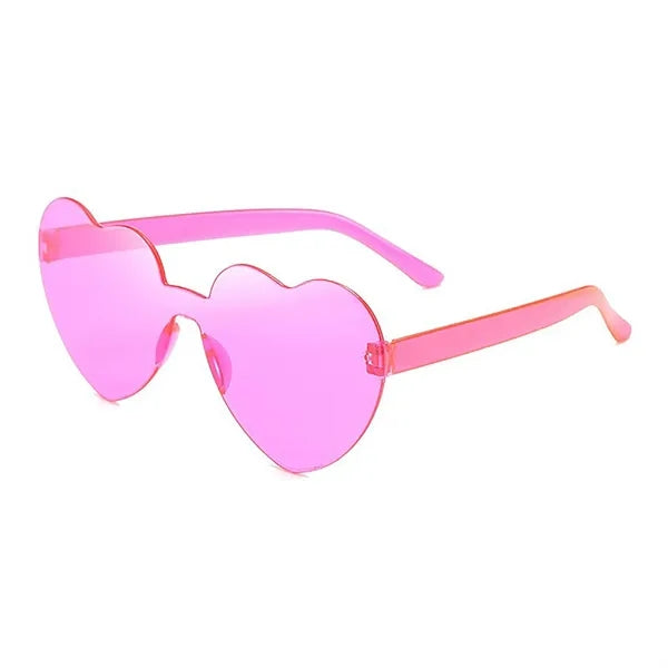 Candy Color Heart Shaped Eyeglasses