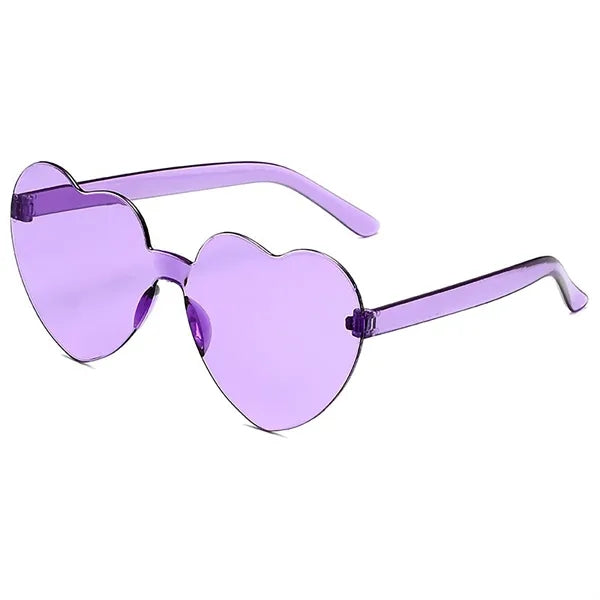 Candy Color Heart Shaped Eyeglasses