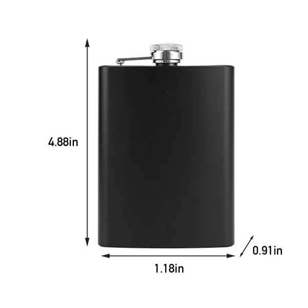 Lightweight Stainless steel Camping Pocket Hip Flask