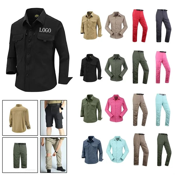 Long-Sleeved Outdoor Shirt and Pants