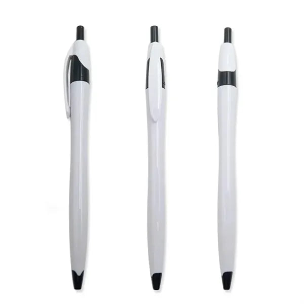 Plastic Retractable Gel Ink Ballpoint Pen