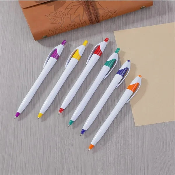 Plastic Retractable Gel Ink Ballpoint Pen