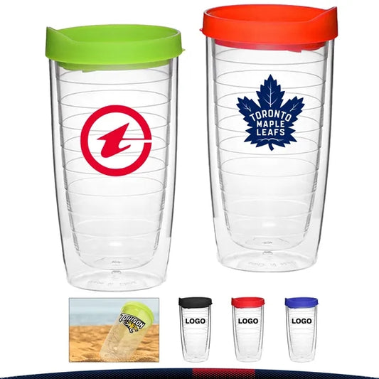 14 oz. Double Wall Acrylic Portable Travel Tumblers