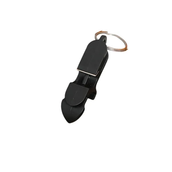Beer bottle opener keychain