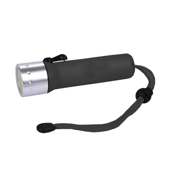Portable Diving LED Flashlight w/ Magnetic Switch