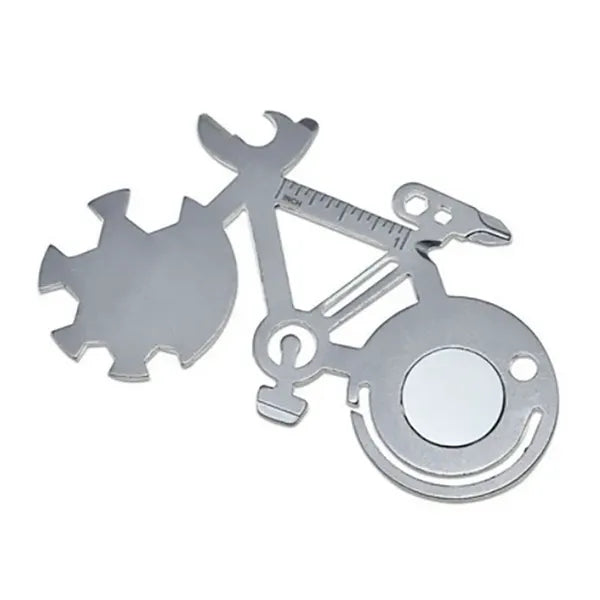Multi-function Stainless Steel Bicycle Card Tool