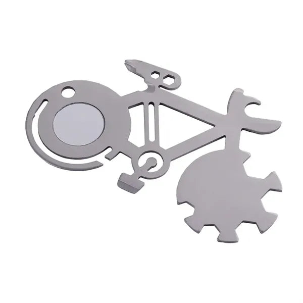 Multi-function Stainless Steel Bicycle Card Tool