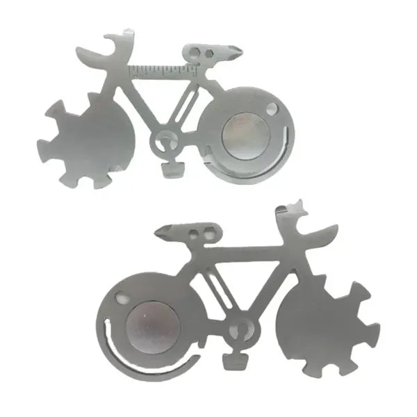 Multi-function Stainless Steel Bicycle Card Tool