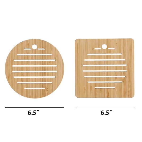 Natural Bamboo Trivet Mat