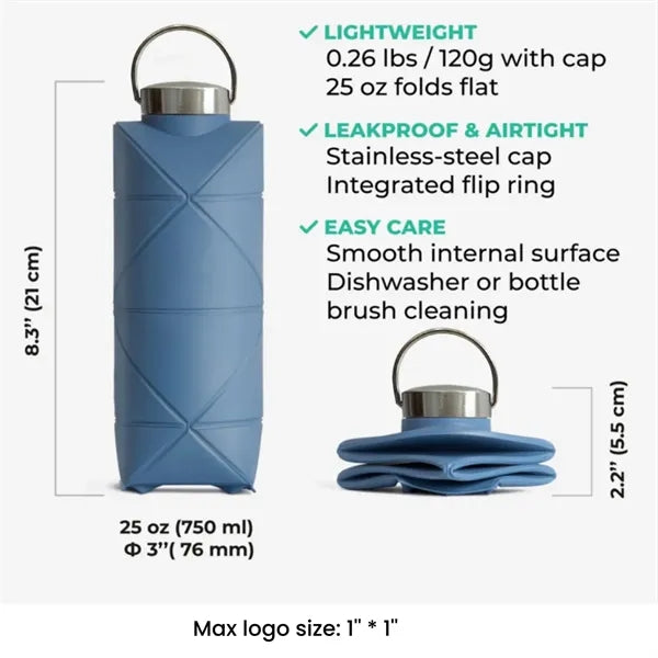 25oz Foldable Drink Bottle