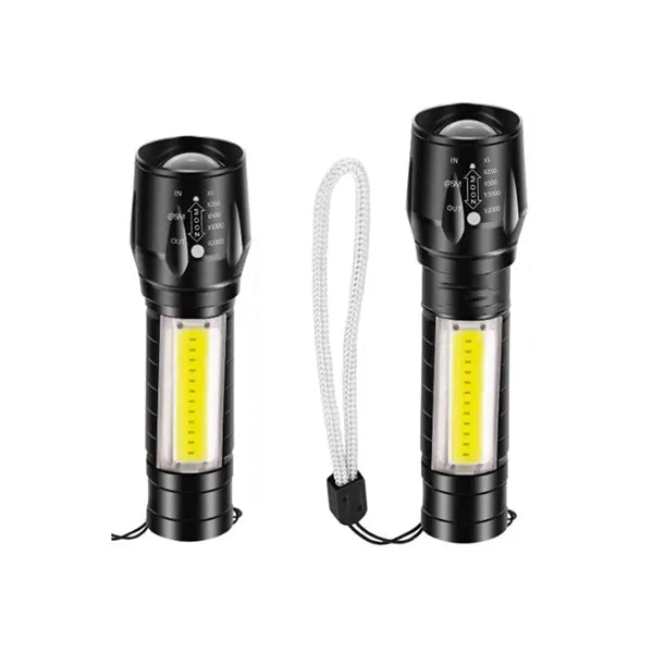 Mini Rechargeable Flashlight w/ 3 Modes