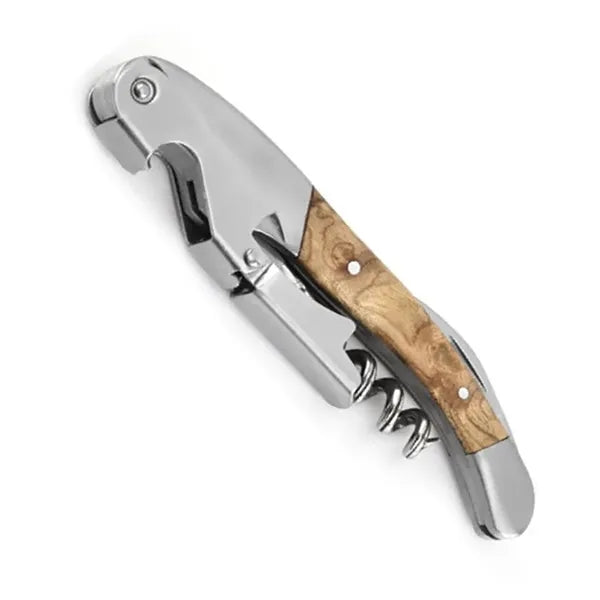 Advanced Stainless Steel Bottle Opener With Wooden Handle