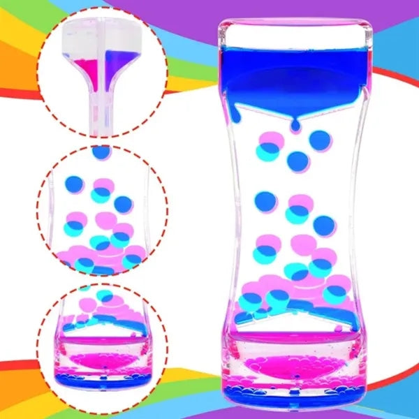 Liquid Motion Bubbler Timer Sensory Toys