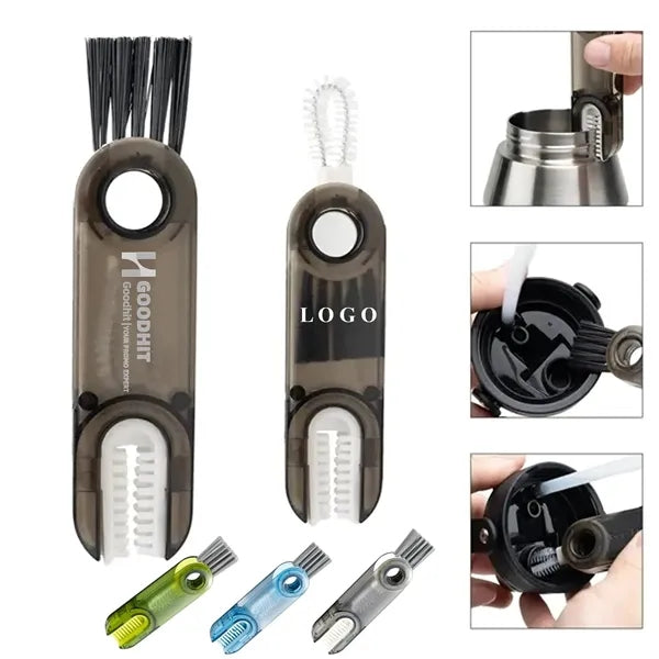3 in 1 Multifunctional Cup Lid Cleaning Brush Set