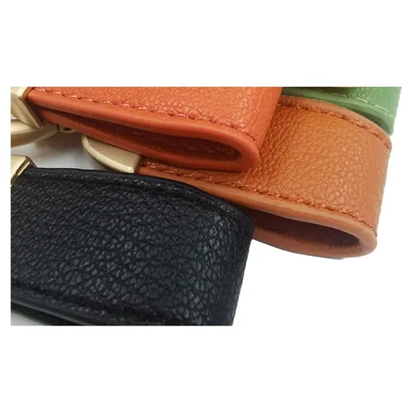 Simple Lambskin Car Key chain