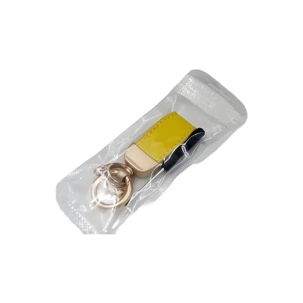 Simple Lambskin Car Key chain