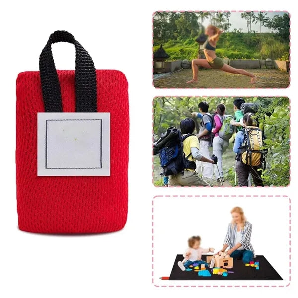 Foldable Waterproof Mini Pocket Picnic Blanket Beach Mat