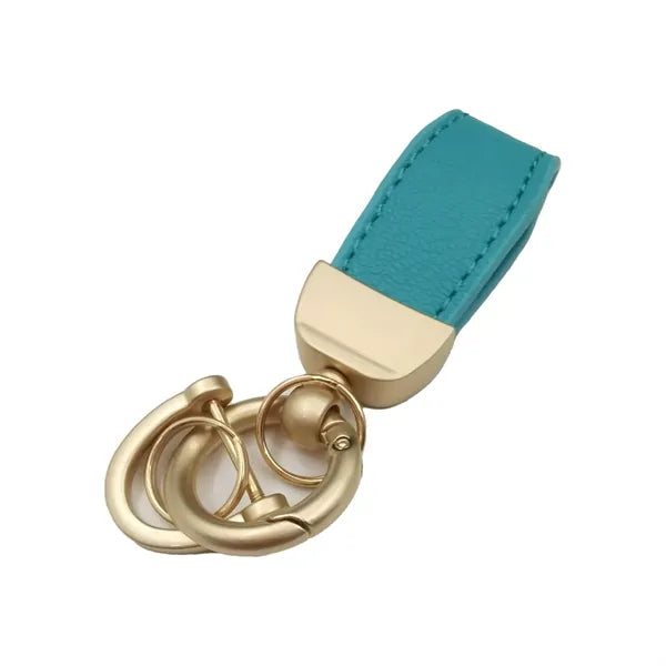 Simple Lambskin Car Key chain