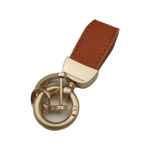 Simple Lambskin Car Key chain