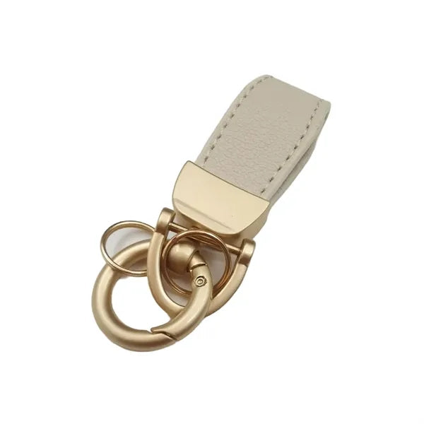 Simple Lambskin Car Key chain