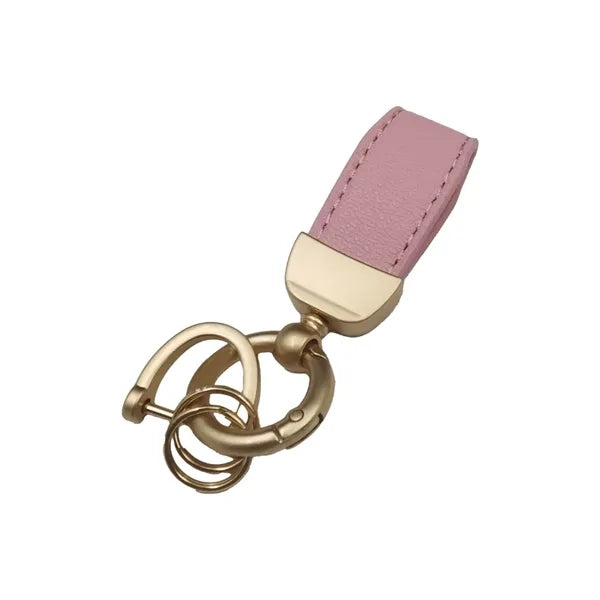 Simple Lambskin Car Key chain
