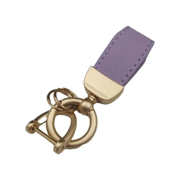 Simple Lambskin Car Key chain