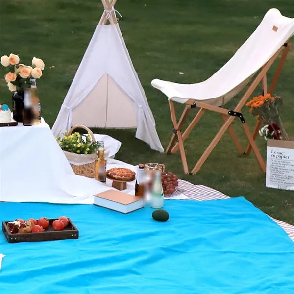 Outdoor Portable Durable Solid Color Camping Picnic Mat