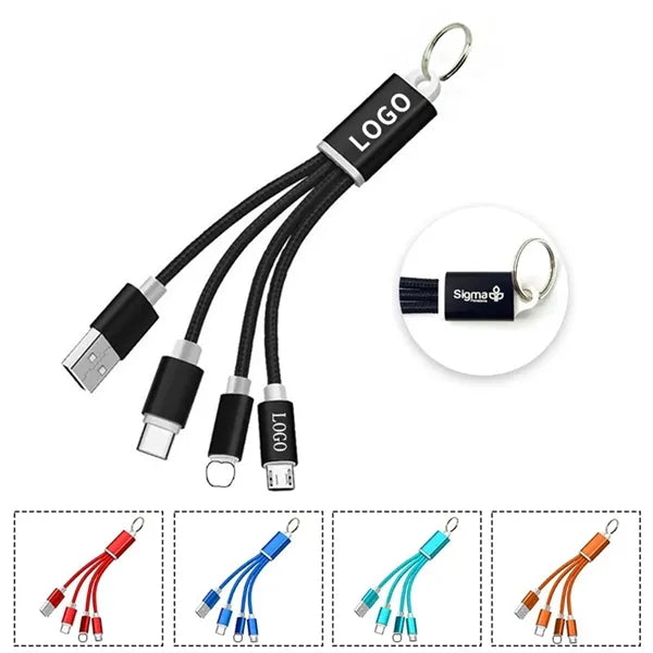 Portable 3 in 1 Charger Cable