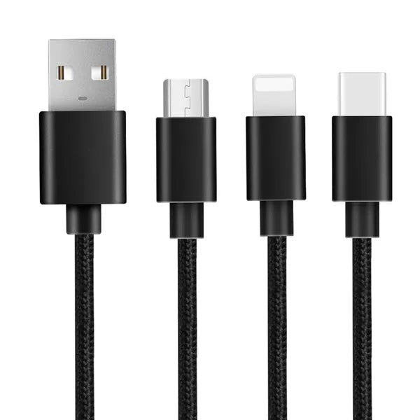 Portable 3 in 1 Charger Cable