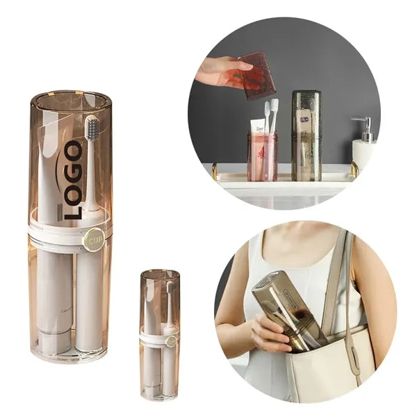 Large Travel Toothbrush Cup Case