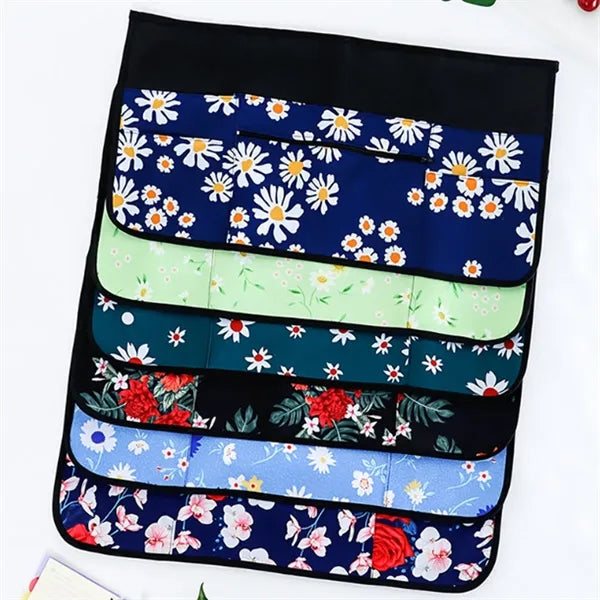 6 Pockets Server Aprons With Zipper