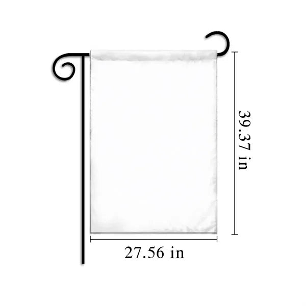 Courtyard Decoration Durable Custom Lawn Banner Garden Flag