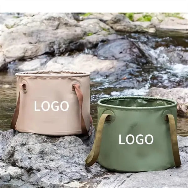Collapsible 5.3 Gallon Container Folding Water Bucket