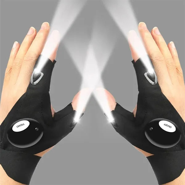 LED Finger Gloves For Fishing