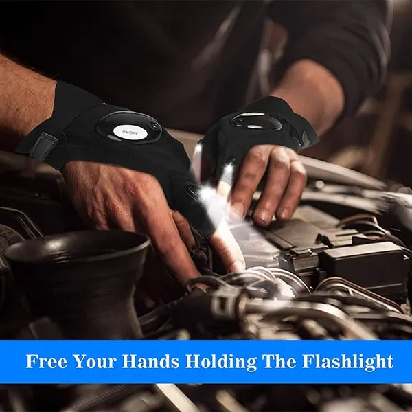 LED Finger Gloves For Fishing