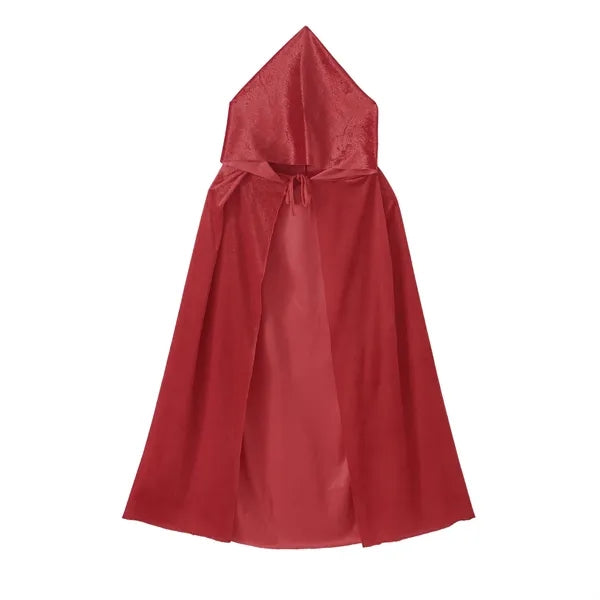 Velvet Hooded Vampire Cloak - Cosplay & Halloween Costume