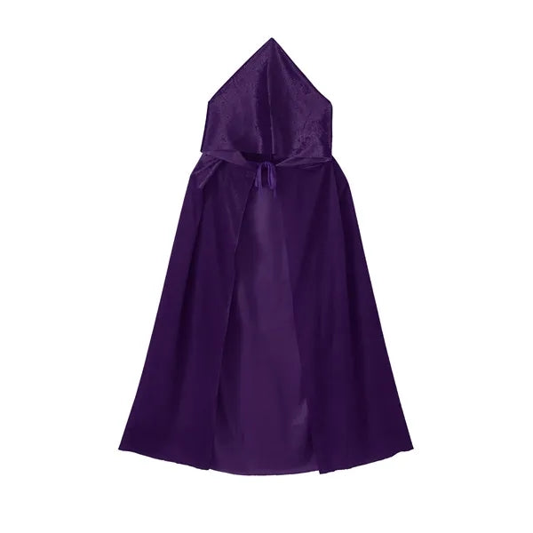 Velvet Hooded Vampire Cloak - Cosplay & Halloween Costume
