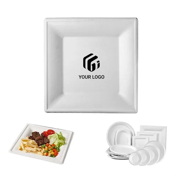 Party Supplies Disposable Eco-friendly Biodegradable Plates