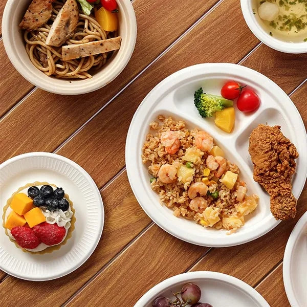 Party Supplies Disposable Eco-friendly Biodegradable Plates
