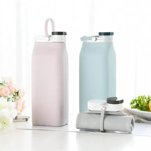 20 oz Large BPA Free Portable Collapsible Water Bottle