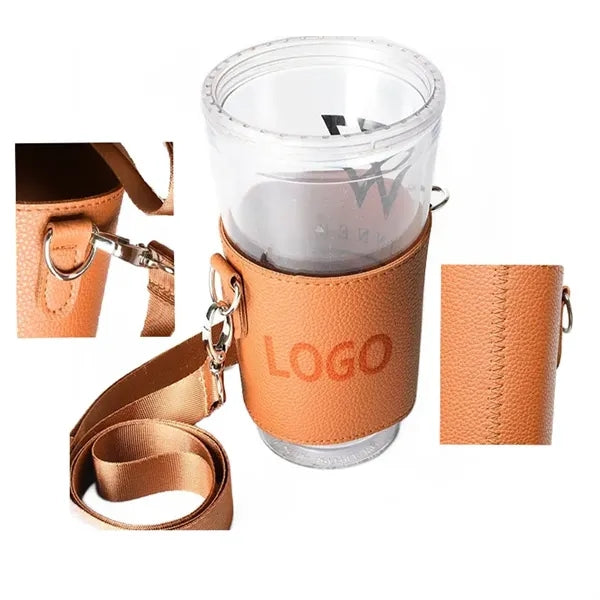 Crossbody Coffee Cup Sleeve
