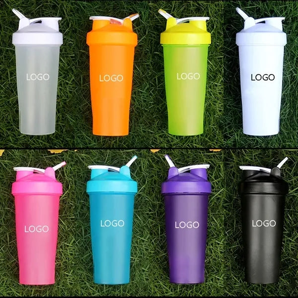 BPA Free Plastic 20 Oz Shake Blenderc Shaker Sport Bottle