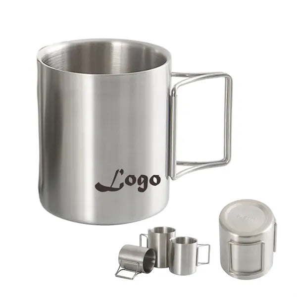 Double Wall Folding Mug