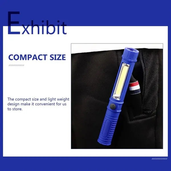 Multifunctional high power outdoor portable COB LED light