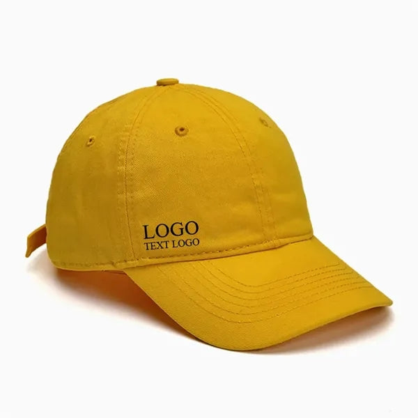 Organic Cotton Heat transfer Custom Dad Hat